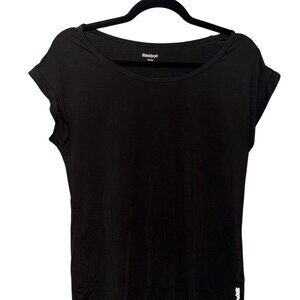 BLACK REEBOK ACTIVEWEAR TSHIRT